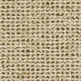 Beige linen texture displaying a dense, grid-like weave with heathered tonal variations and a matte, slightly rough surface quality.
